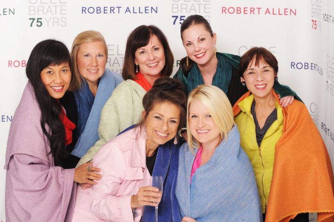 anniversary party, robert allen, on location printing, step repeat, fab photo chicago