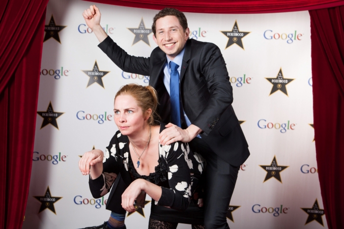 Giddy up Google, holiday party Chicago, red carpet photography by Fab Photo