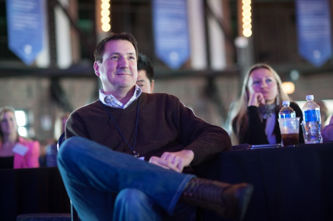 audience reaction photograph, astellas annual shared services meeting, navy pier chicago