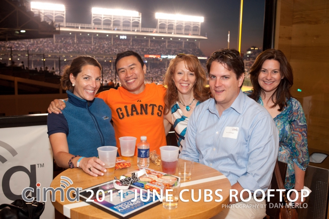 CIMA 2011 June Cubs Rooftop event photo
