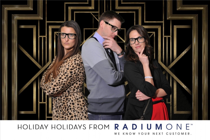 green screen photography, fab photo, chicago, cima holiday party 2014, logo branded onsit photo print sponsored by radiumone