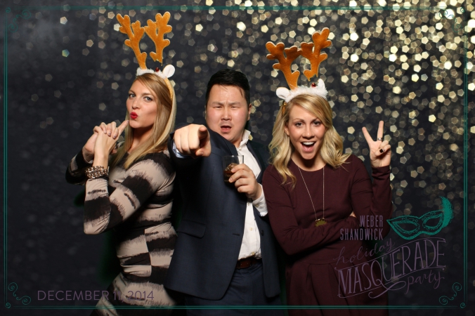 disco fabulous company holiday party photo booth