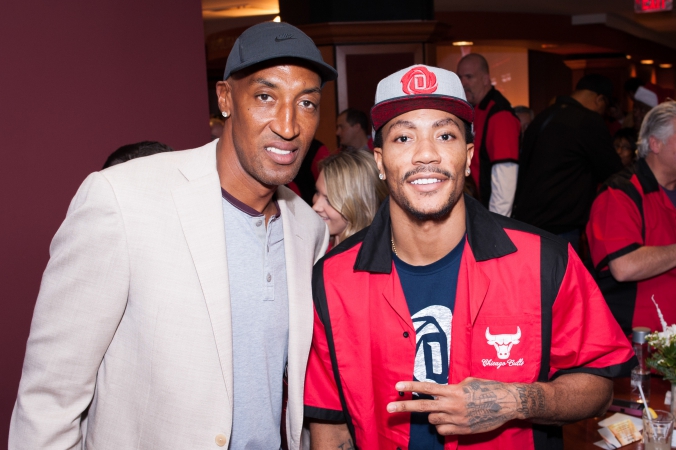 chicago bulls scottie pippen, derek rose, celebrity event photography by fab photo chicago