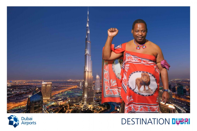 destination dubai, social media photo promotion, onsite photo activity for dubai airports, world routes chicago 2014